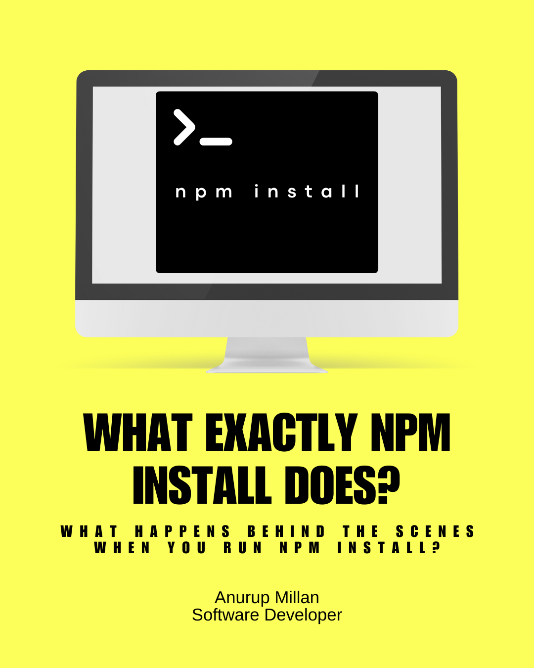 What Happens Behind the Scenes When You Run npm install xyz? | by ...