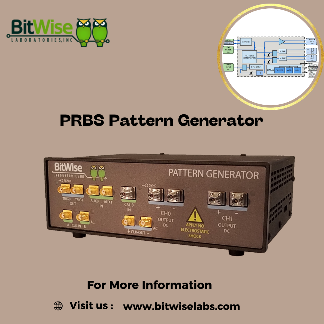 PRBS Pattern Generator: Precision Testing by Bitwise Laboratories