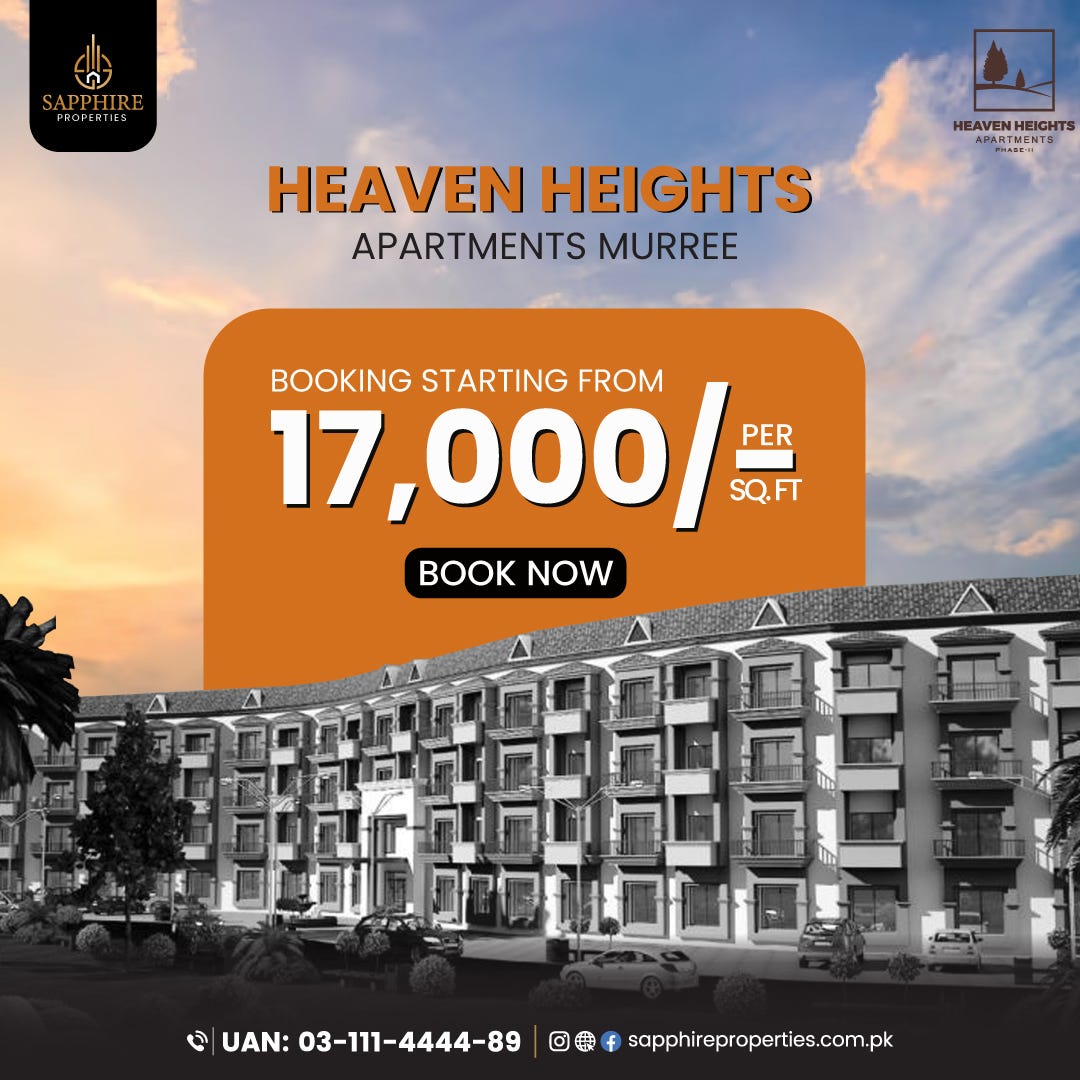 Exploring Bliss Heaven Heights Apartments In Murree By Sapphire 