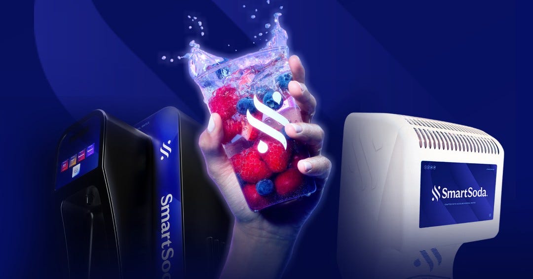 Upgrade Your Workplace with Modern Beverage Dispensers by Smart Soda