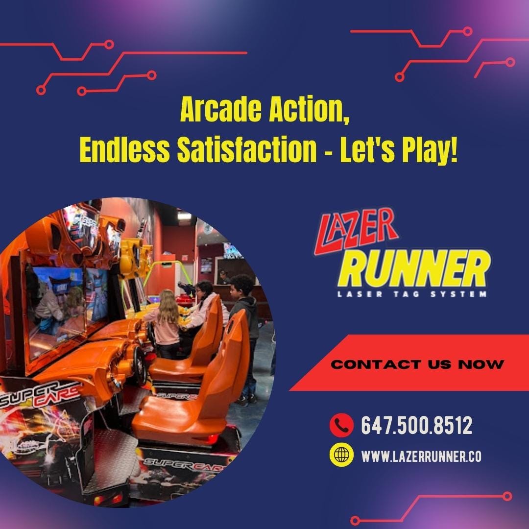 Our Arcade Is Waiting For You Lazer Runner Aurora Medium our-arcade-is-waiting-for-you-lazer-runner-aurora-medium