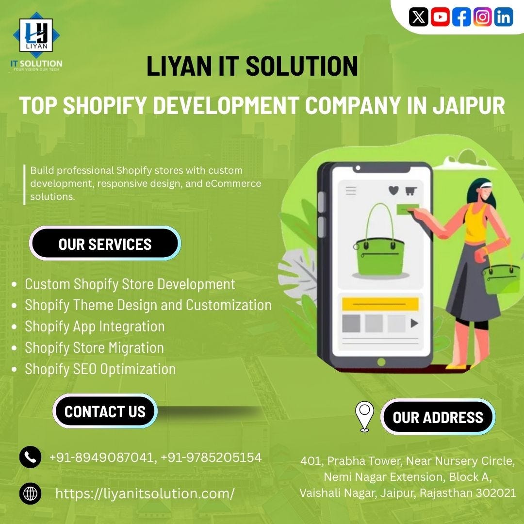Top Shopify Development Company In Jaipur