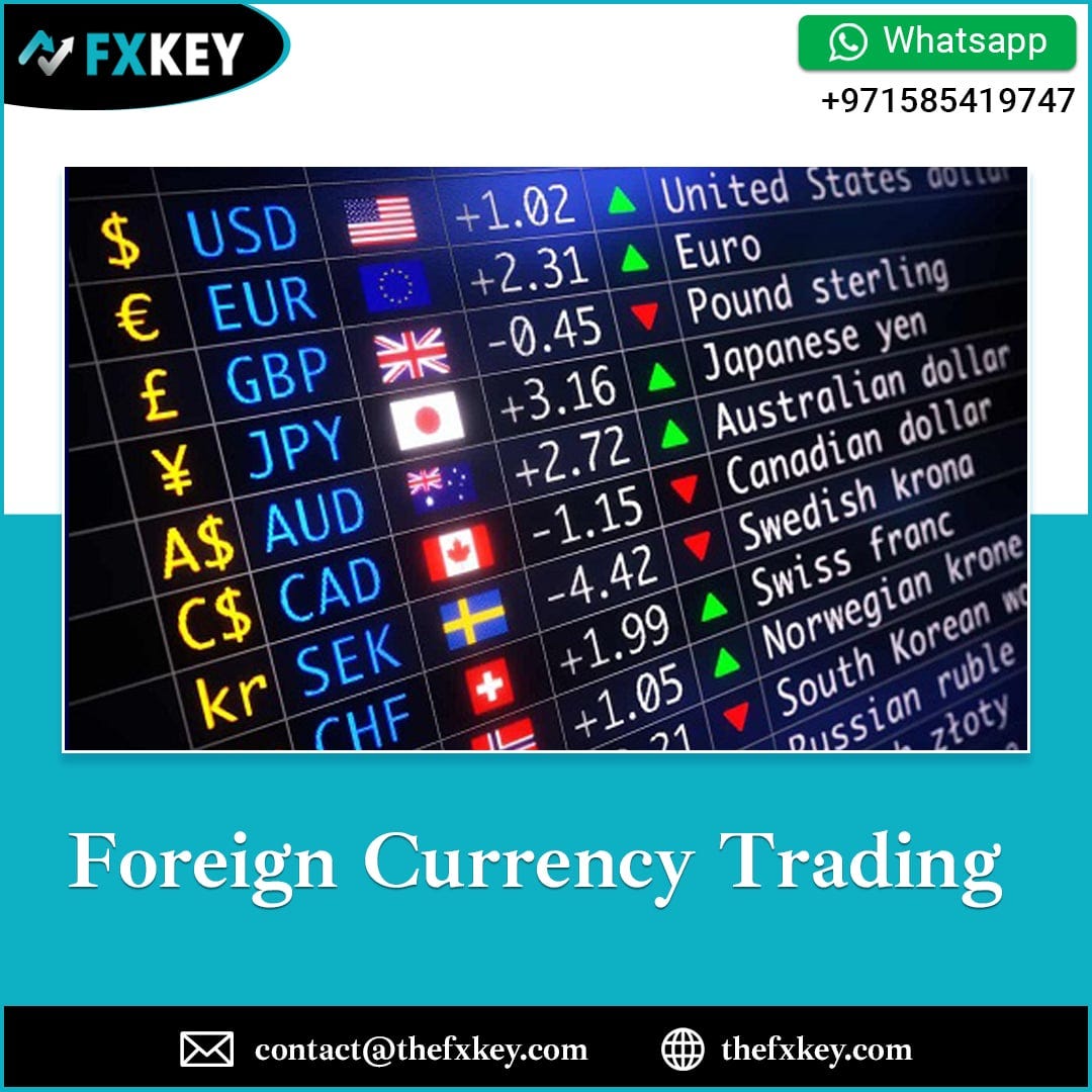Foreign Currency Trading - Fx Key - Medium