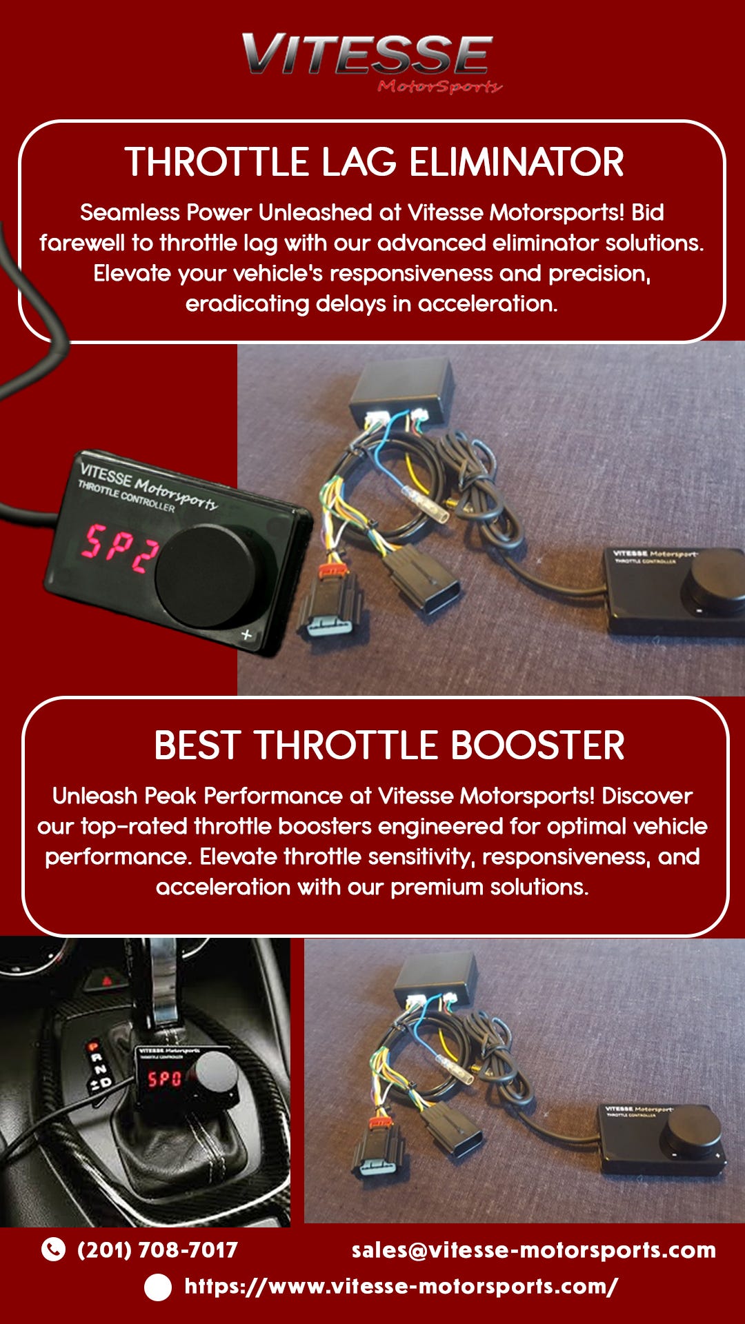 Throttle lag eliminator Vitesse Motorsports Medium