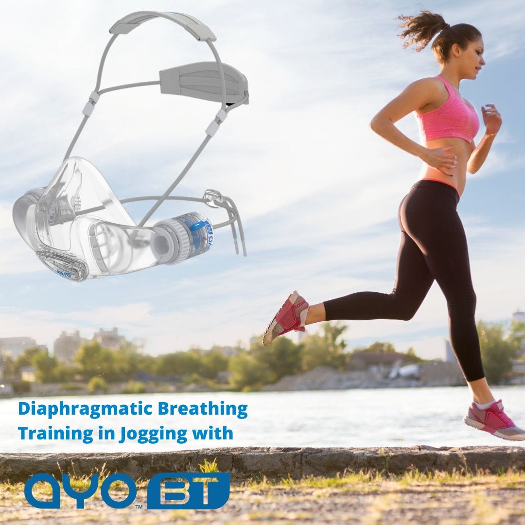 Diaphragmatic Breathing Training in Jogging with AYO BT | by Aimwell ...