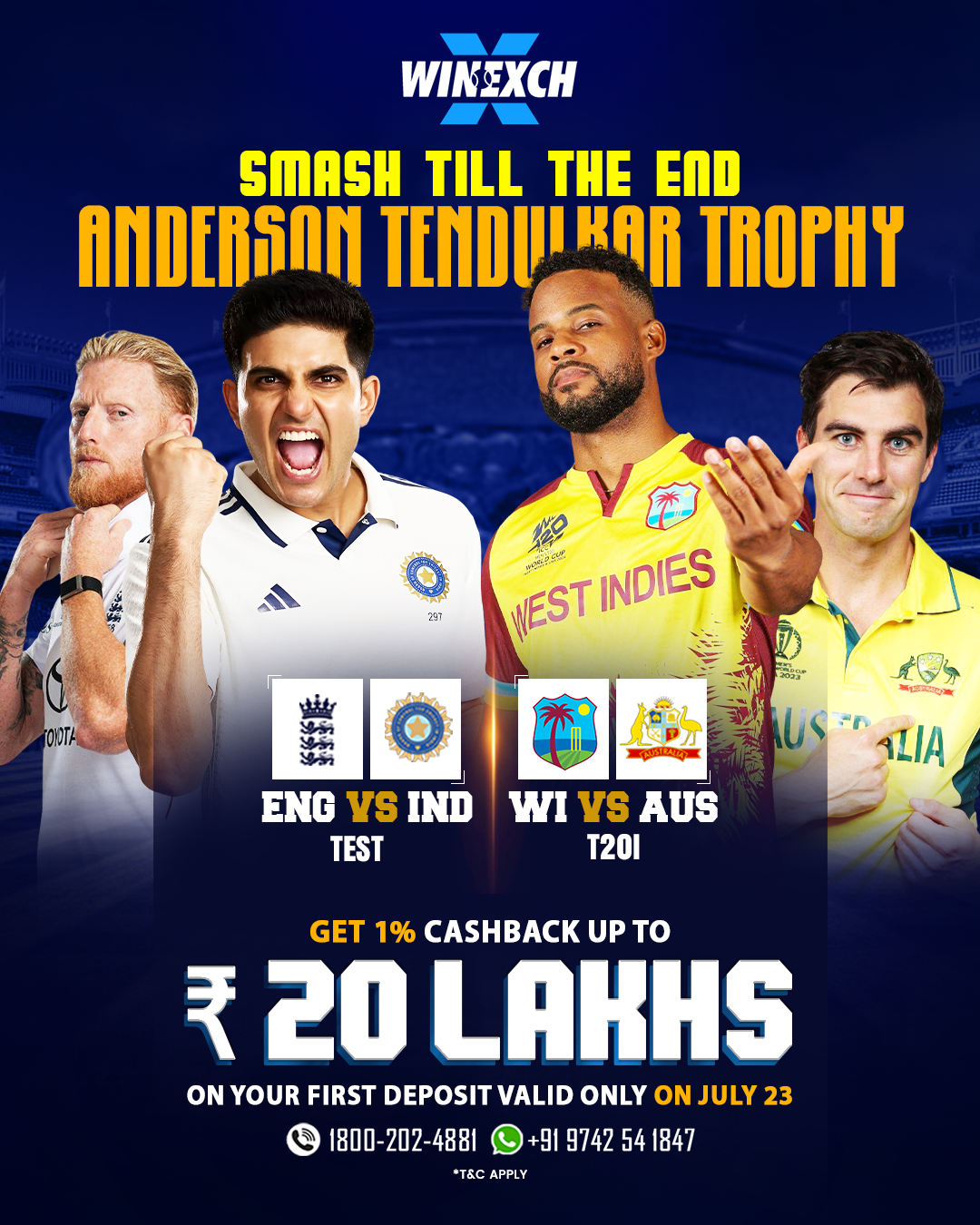 Test Match Tactics: ENG vs IND — Today’s Inplay View via Winexch