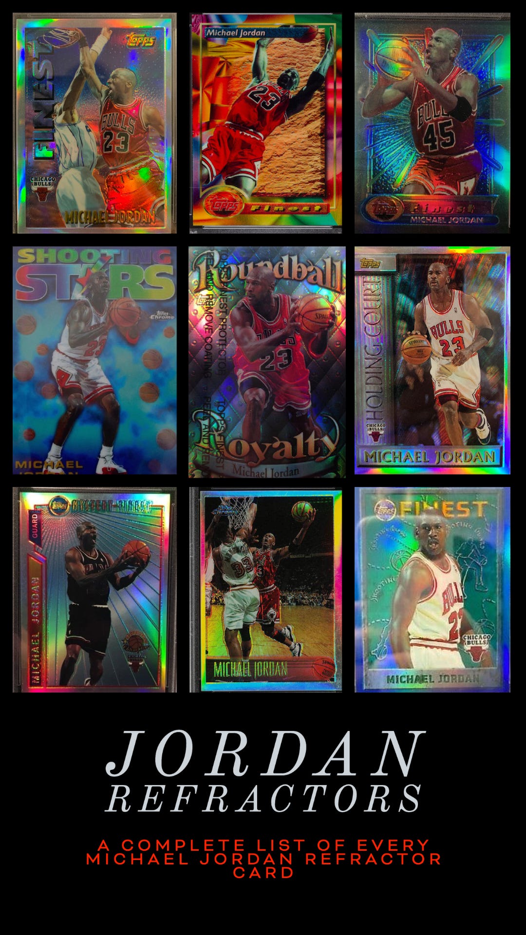 Michael Jordan 1995-96 Hoops Hot List #1