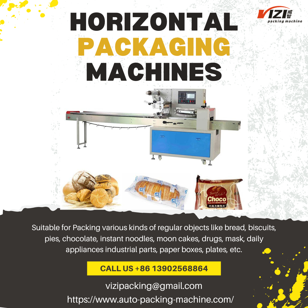 Automatic Horizontal Bread Packaging Machine Foshan VIZIPACK