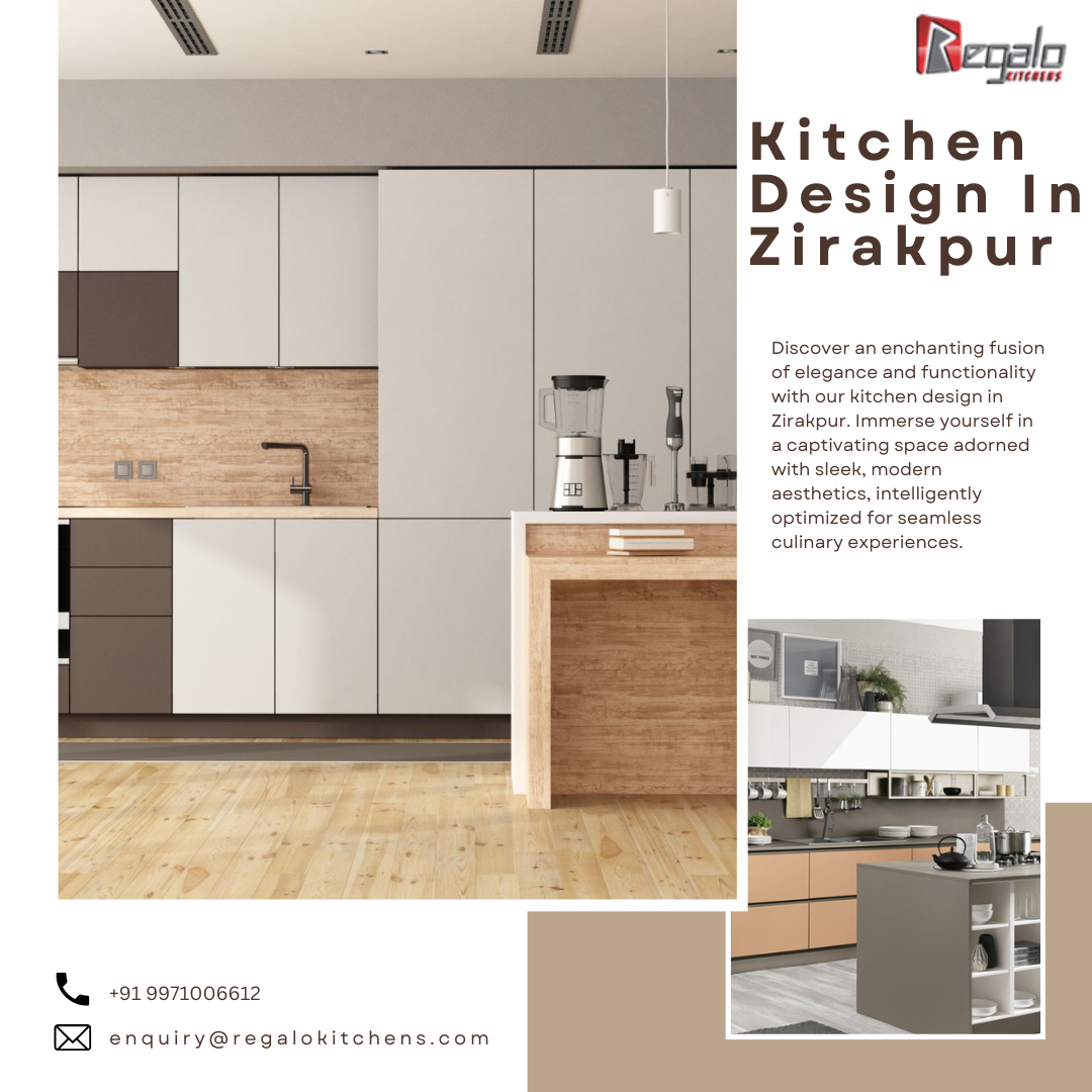 Kitchen Design In Zirakpur - Regalokitchens2915 - Medium