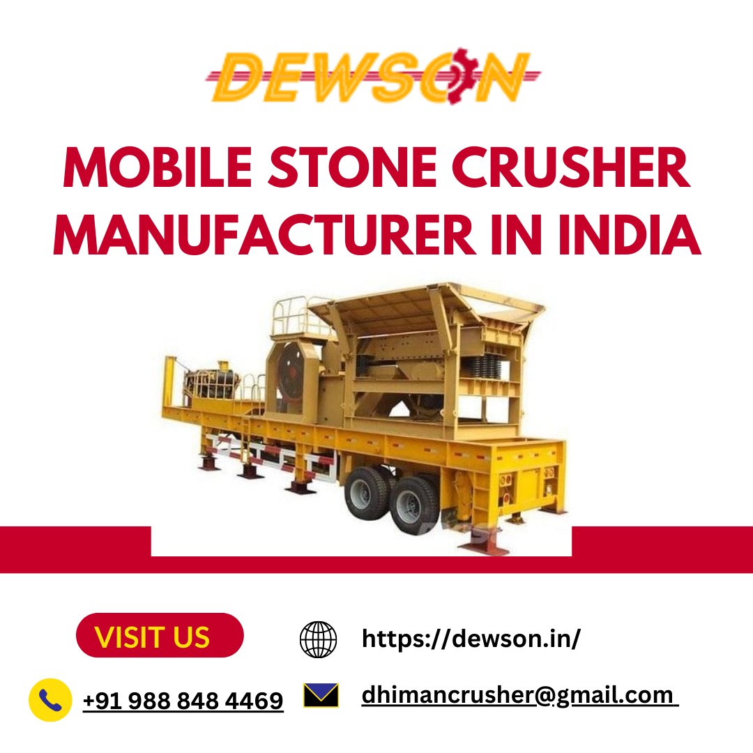 Introducing the Mobile Stone Crusher, a cuttingedge solution for on