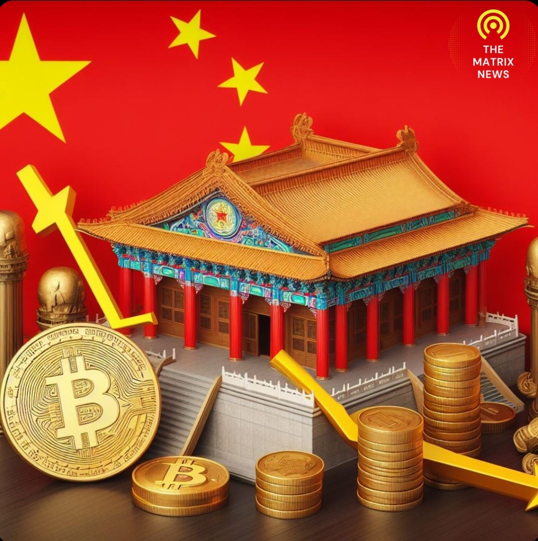 China’s Record SellOff of U.S. Treasuries and Surge in Gold Reserves