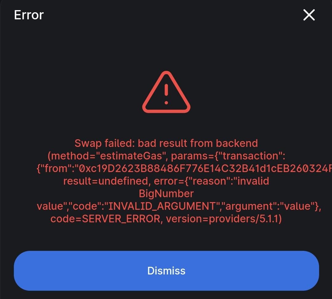 How to Design Better Web3 Error Messages | by Jon Crabb | Medium