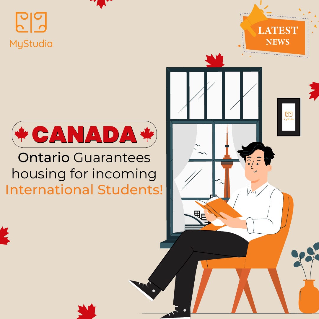 Canada’s Ontario Guarantees housing for international students
