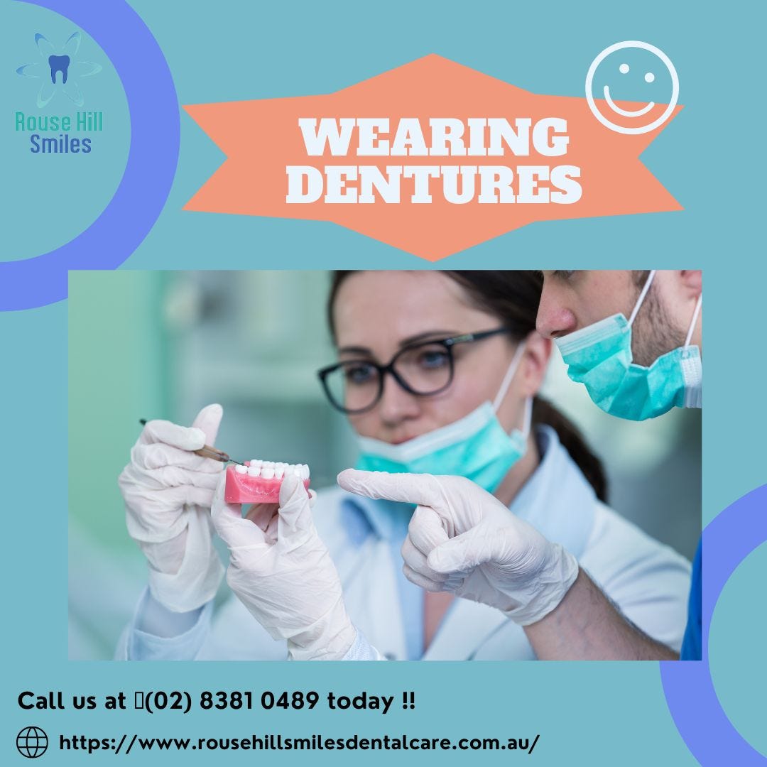 What Are Invisible Dentures?. As we age, our dental health declines… | by  Rouse Hill Smiles | Medium