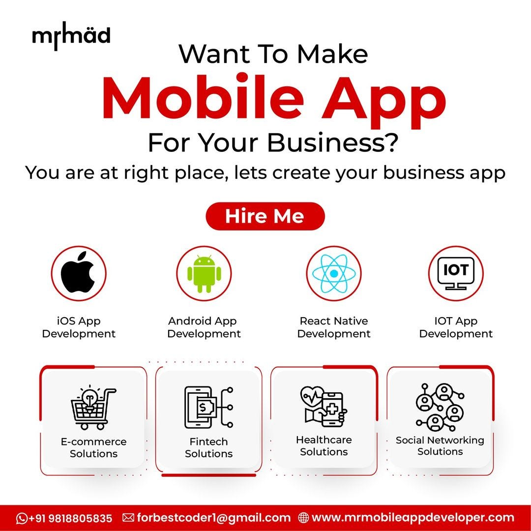 Want To Make Mobile App For Your Business? | by MrMobileapp Developer ...