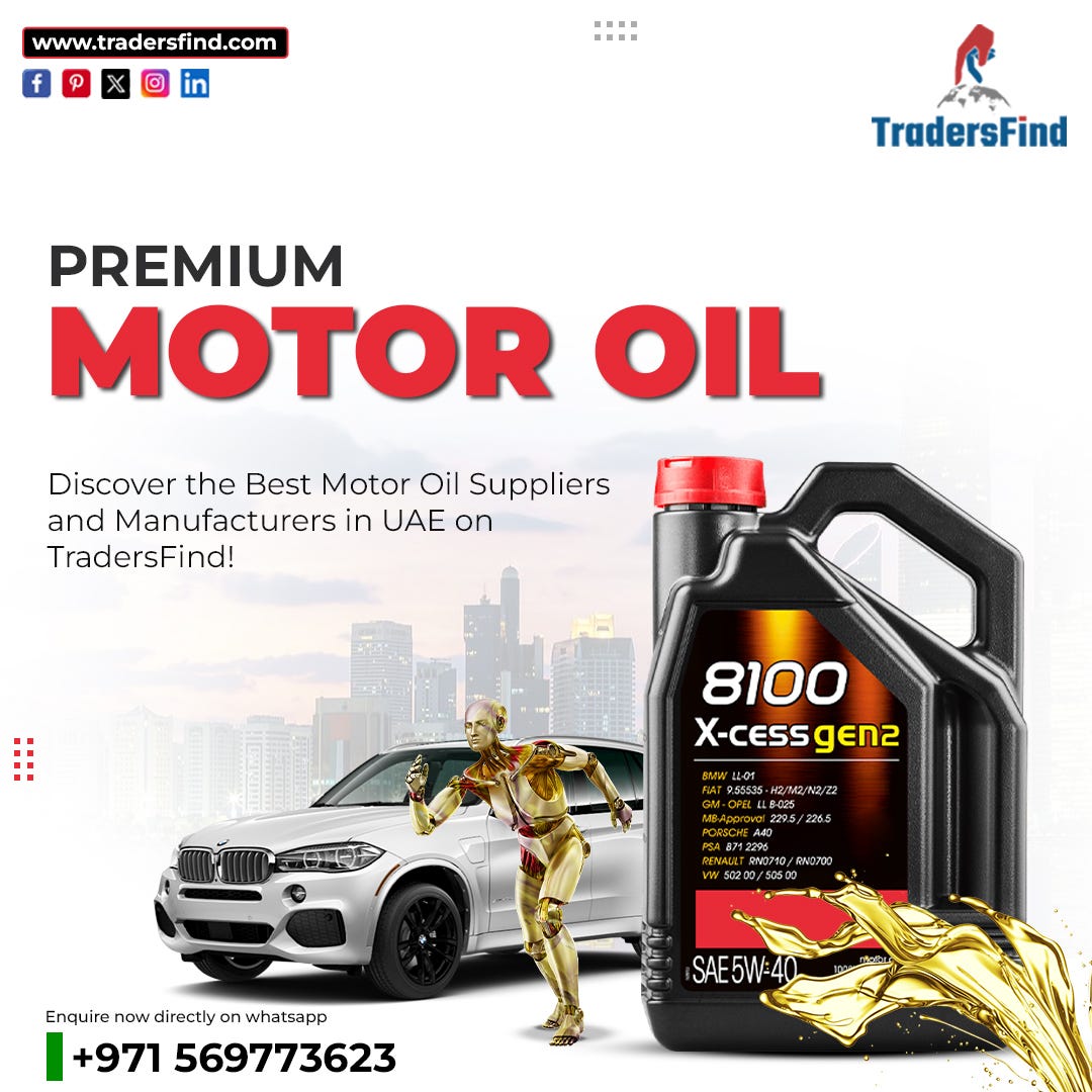 Motor Oil In UAE. Are you looking for highquality motor… by