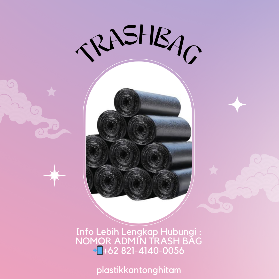 [READY] - Kantong Plastik Ramah Lingkungan - Kantong Plastik Sampah