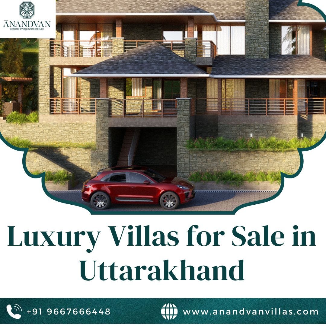 Luxury Villas for Sale in Uttarakhand Anandvan Villas Medium