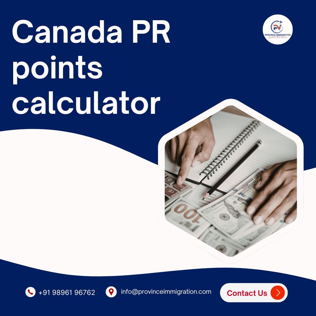 Canada PR Points Calculator: Check Your CRS Score