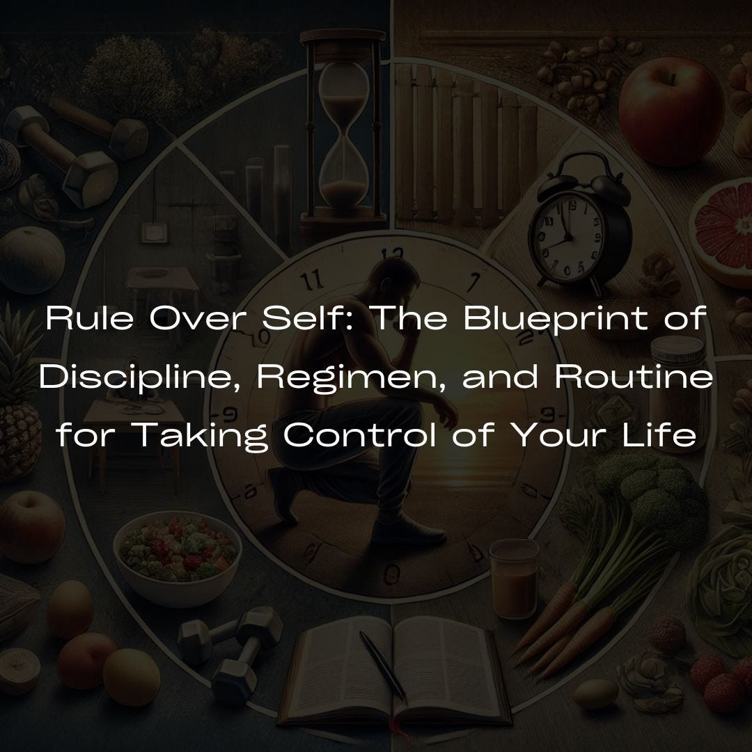 Rule Over Self: The Blueprint of Discipline, Regimen, and Routine for ...