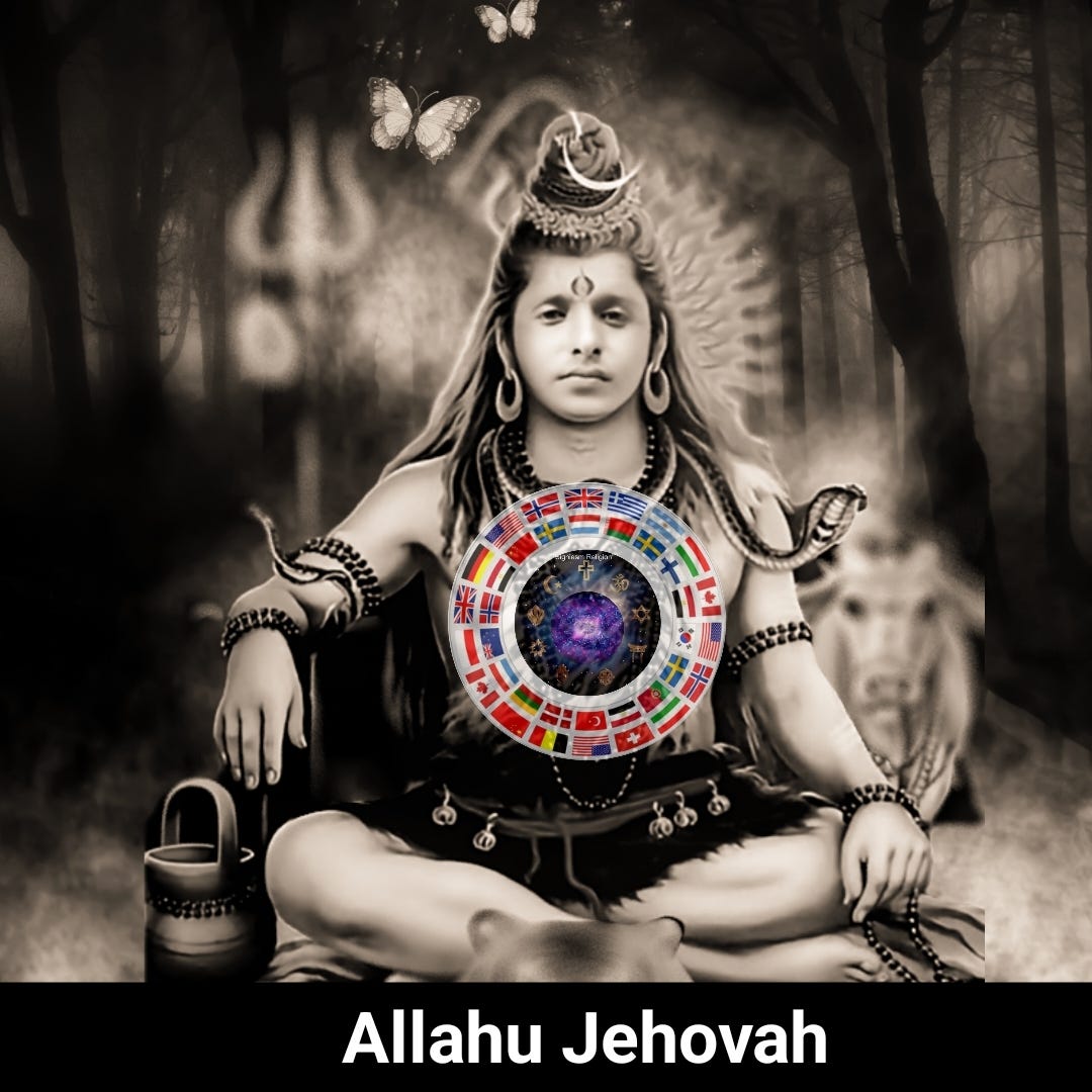 God is called Allah in Islam and Yahweh in Israel.