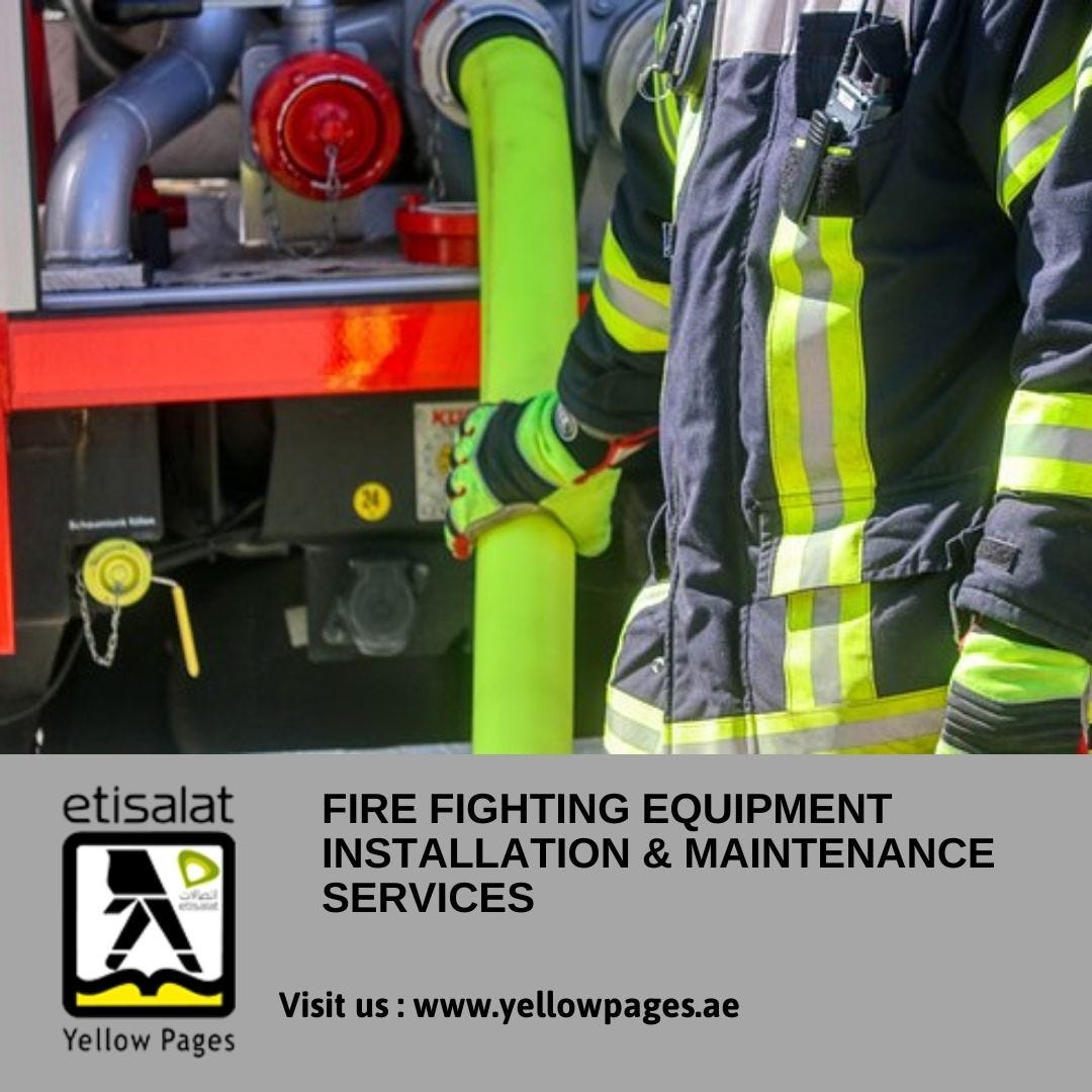 Fire Fighting Equipment Installation & Maintenance Services Sborkan