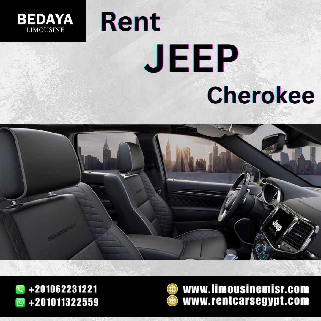 Jeep Grand Cherokee rent. +201011322559 by Bedaya Limosineبدايه