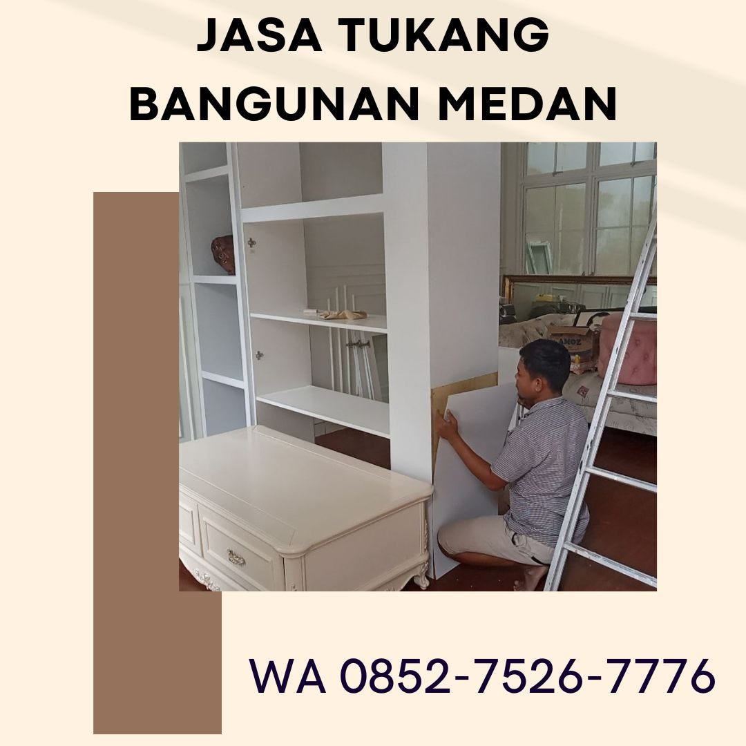 Bergaransi, WA 0852–7526–7776, Jasa Tukang Bangunan Medan, Azmi Arsitek ...