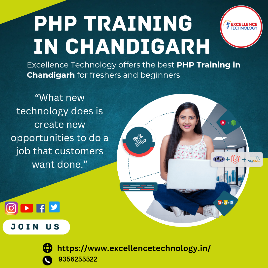 PHP Training Course In Chandigarh The PHP Training Course offered by ...