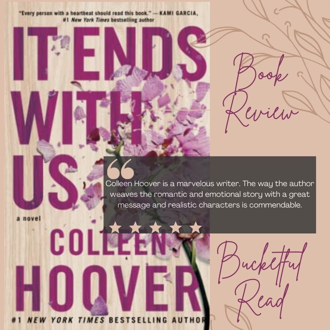 It Ends with Us : A Novel by Colleen Hoover (English, Paperback)