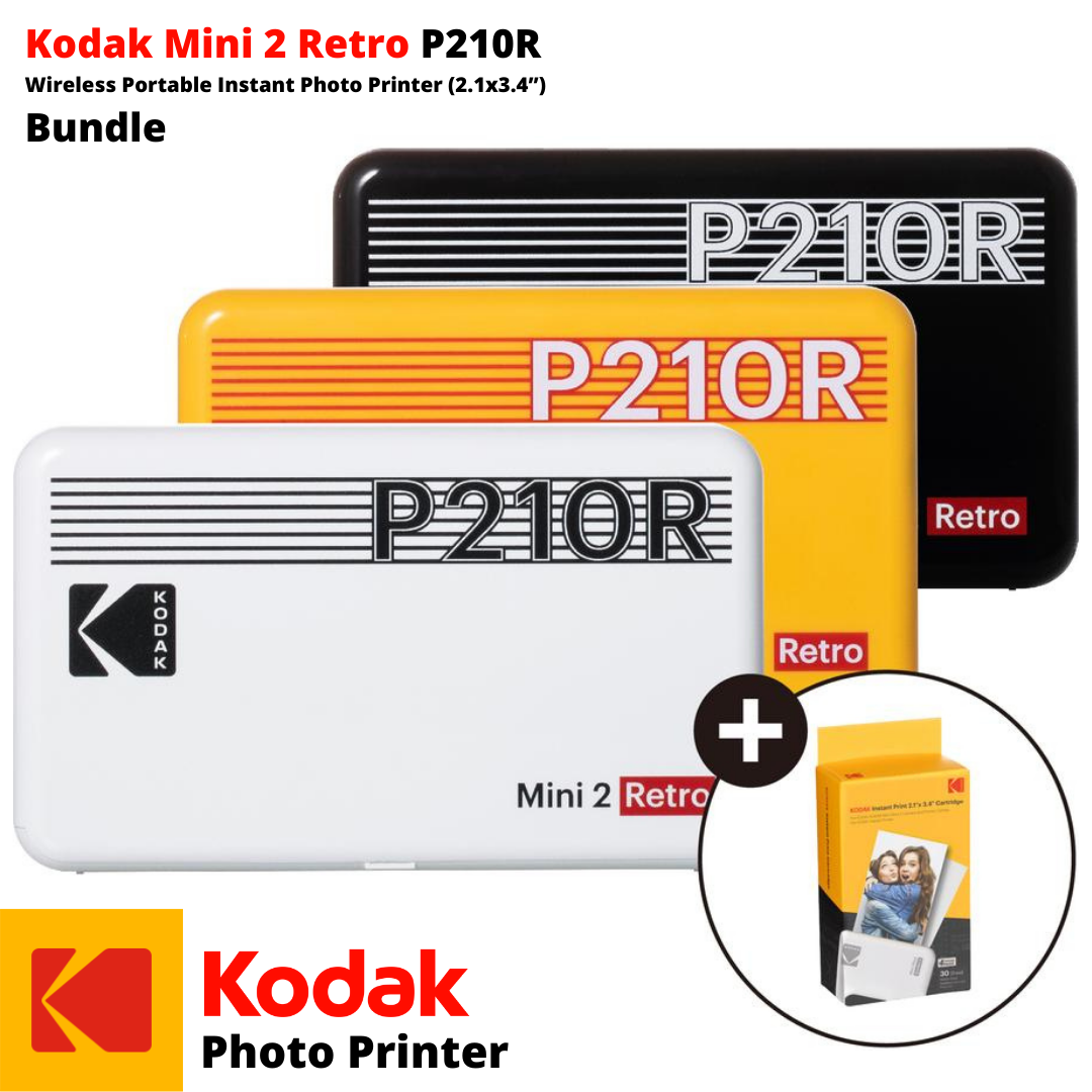 Kodak Mini 2 Retro Portable Instant Photo Printer