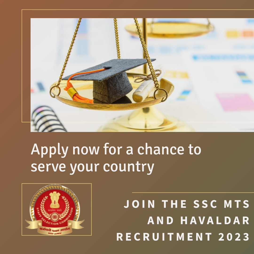 SSC MTS (Non-Technical) And Havaldar Recruitment 2023: A Golden ...