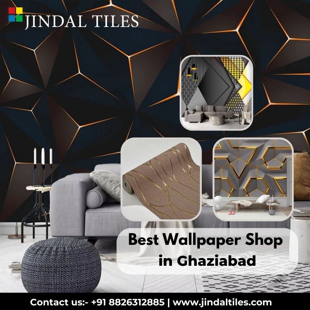 Best Wallpaper Shop in Ghaziabad Jindal Tiles Medium