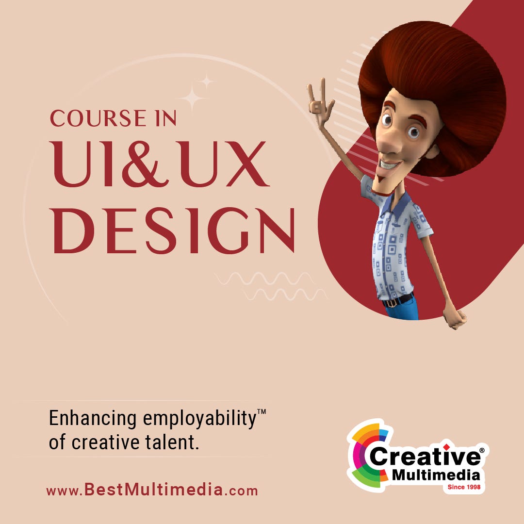 ui ux designing colleges in hyderabad Creative Multimedia Medium
