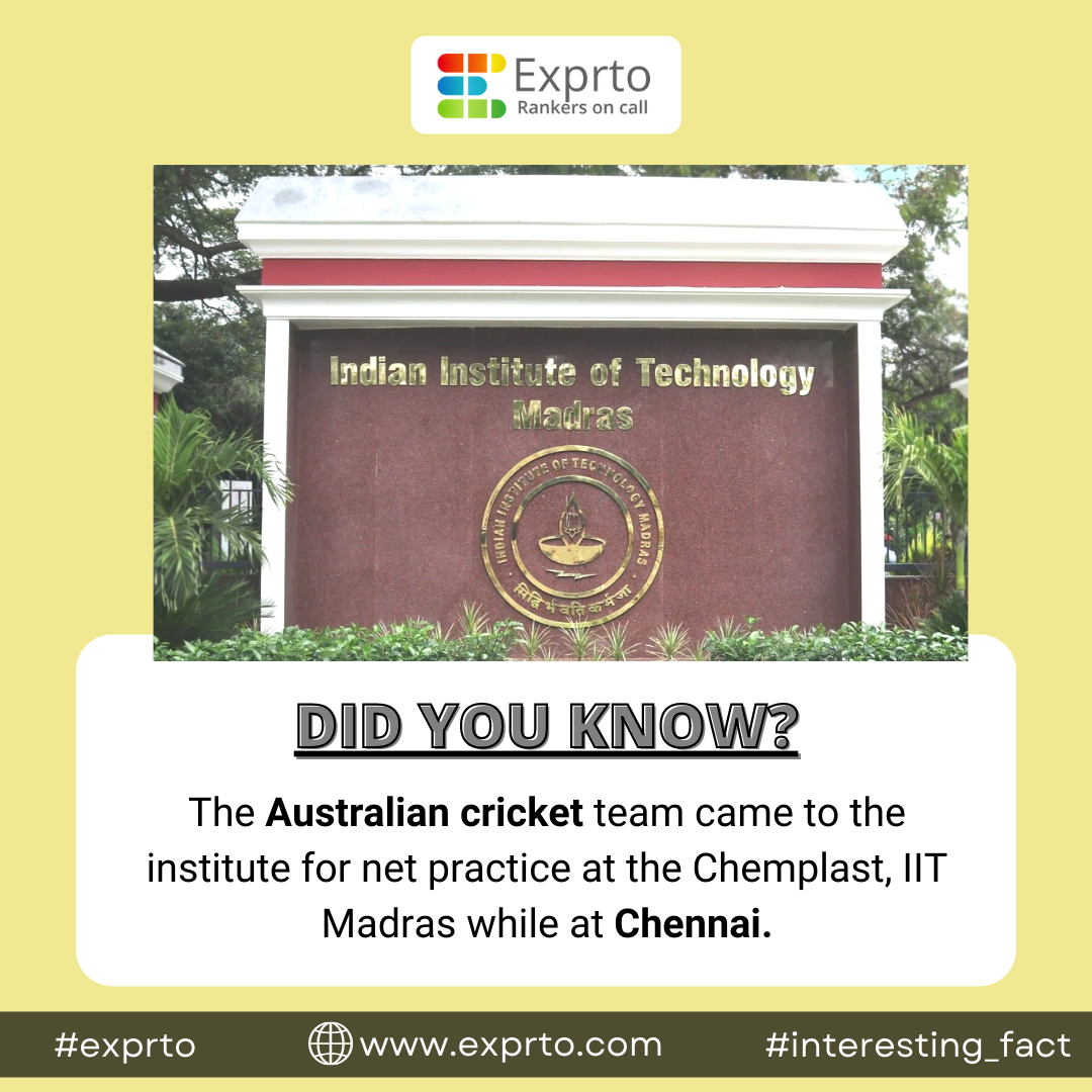 Did you know such interesting facts between IIT Madras & Australian