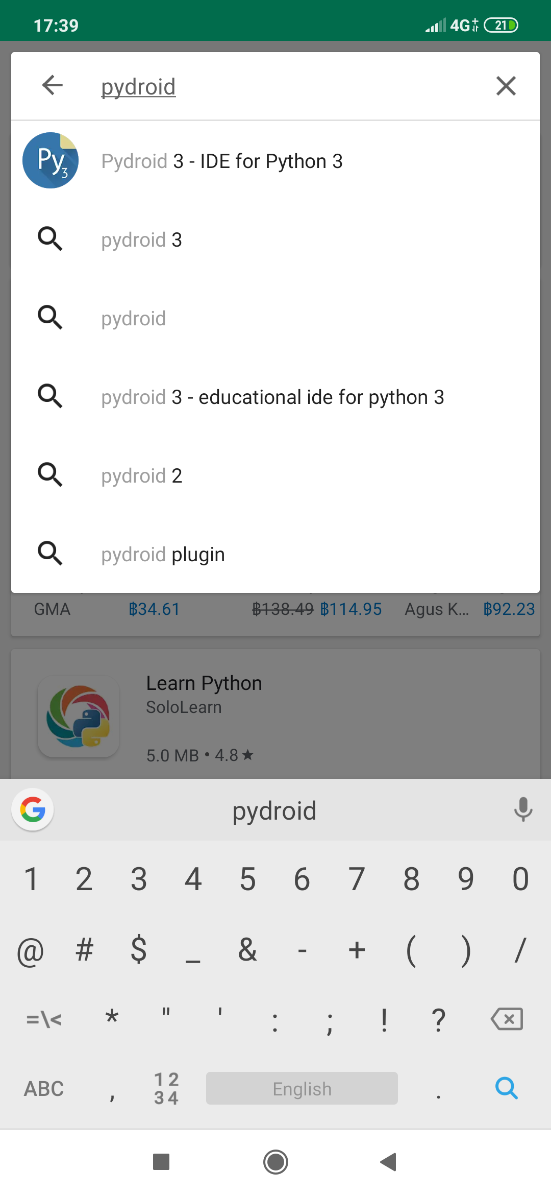 เขียนโปรแกรม Python3 บนมือถือด้วย Pydroid3 | by Nutchaipon Kaewnate ...