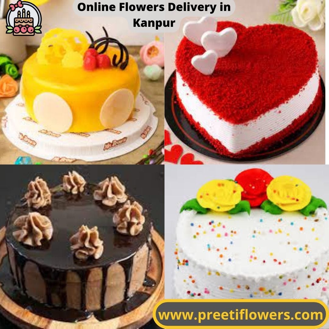 Most Popular Cakes for Celebration by Online gift delivery in Kanpur