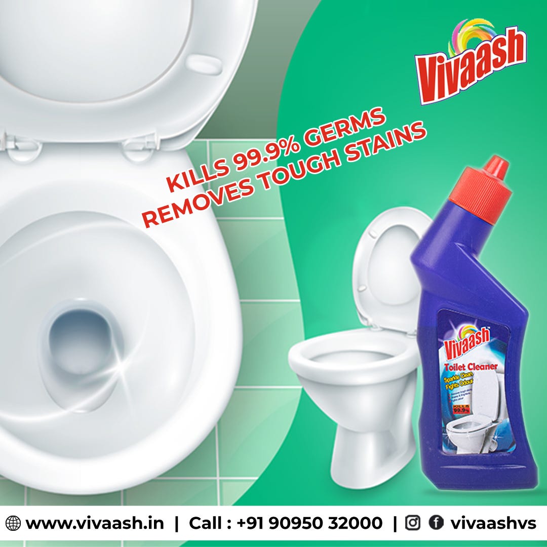 TOILET CLEANER. We’re excited to announce our new line… by Anusha