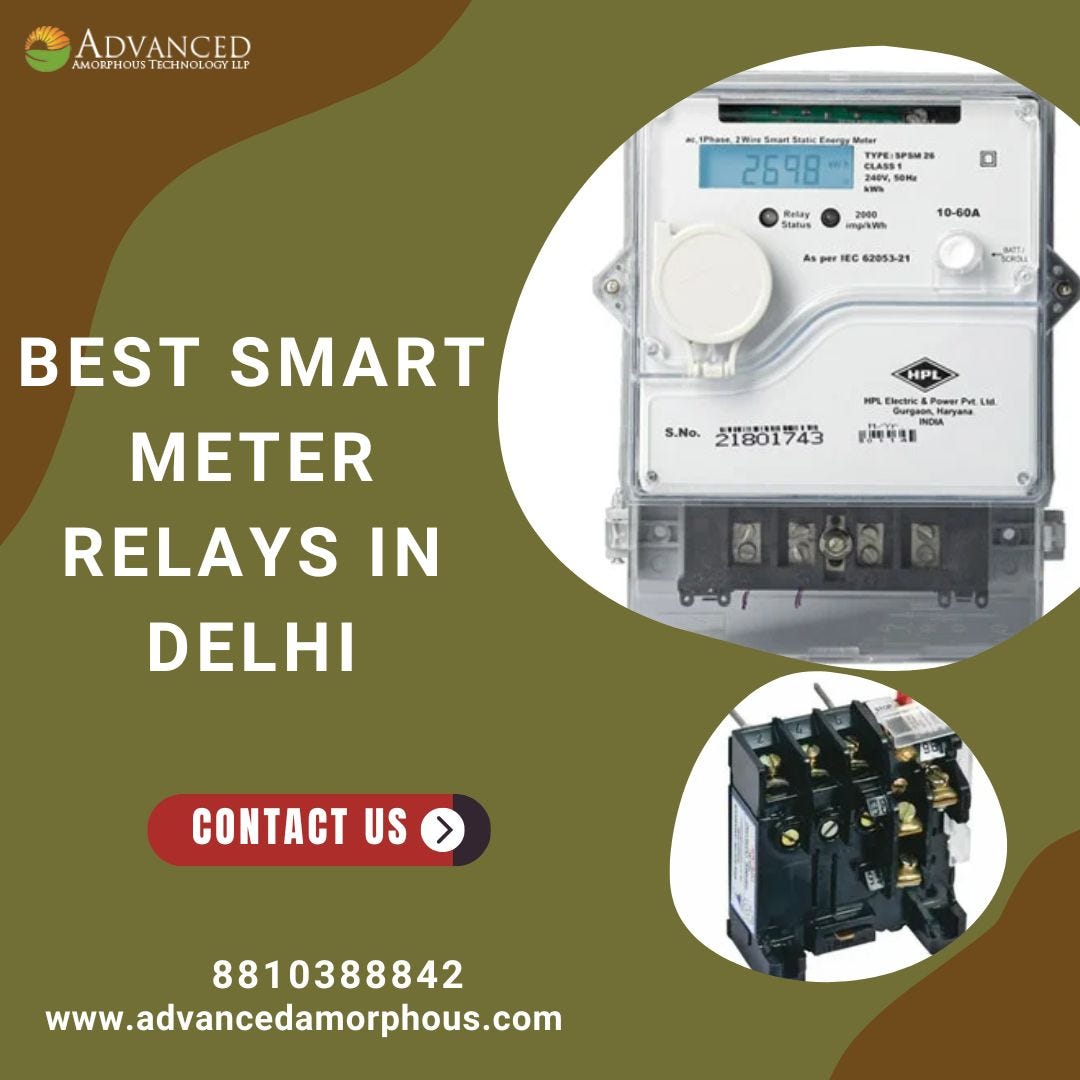 Best Smart Meter Relays In Delhi Advanced Amorphous Medium
