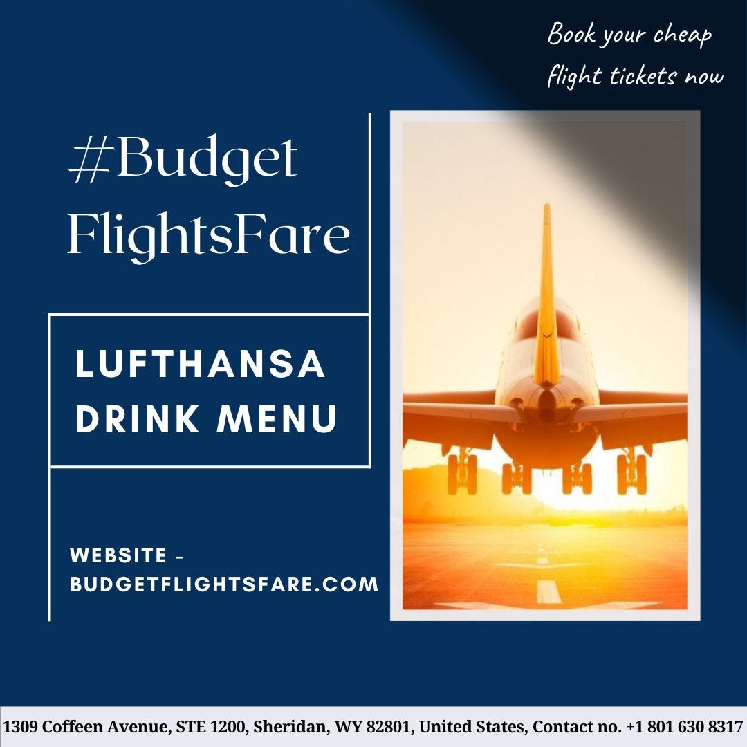 Lufthansa Drink Menu budgetflightsfare Medium