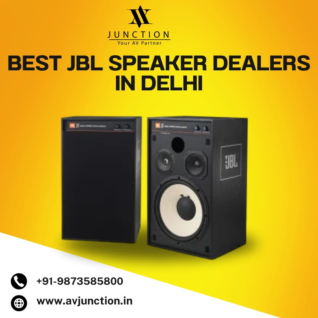 Best JBL Speaker Dealers in Delhi AV Junction Medium