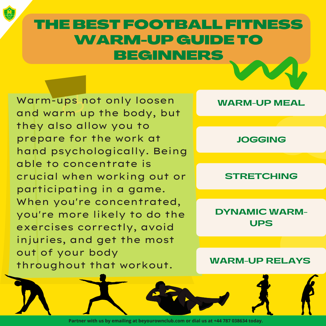 THE BEST FOOTBALL FITNESS WARM-UP GUIDE TO BEGINNERS - Mustafa 21