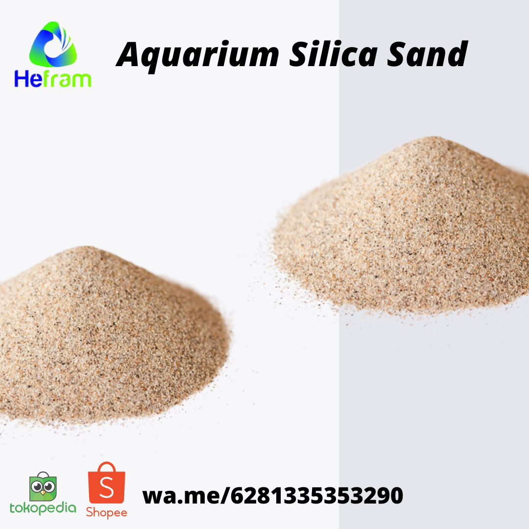 AQUARIUM SILICA SAND Nandria hefram Medium