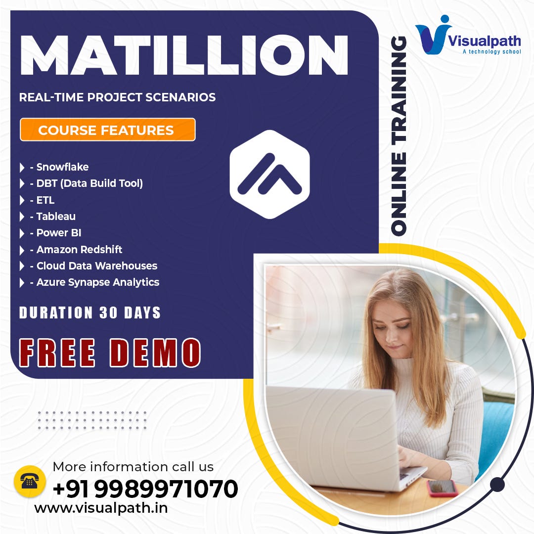 Matillion Online Certification Course | Matillion Training Online ...