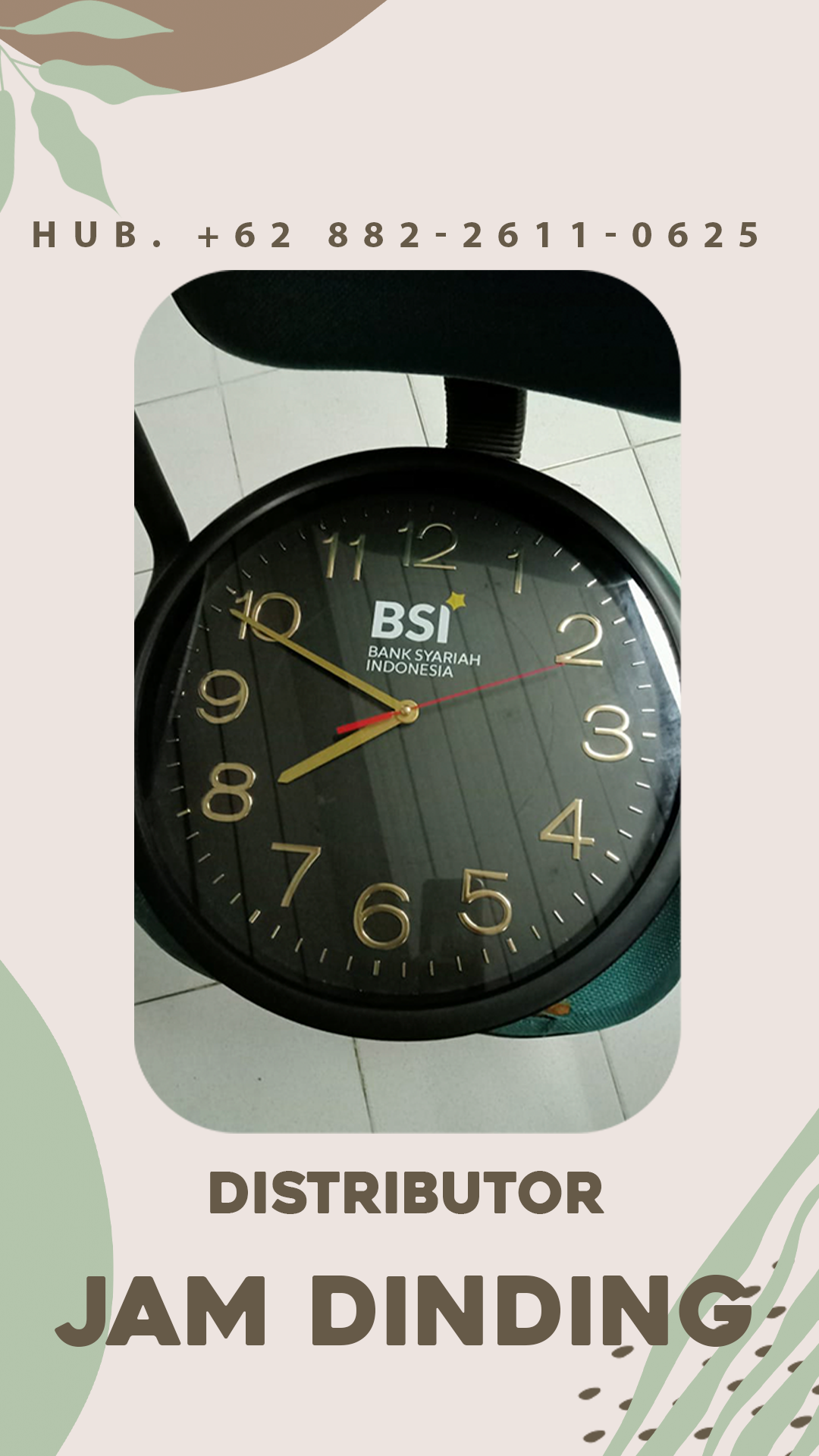 088226110625, Produsen Jam Dinding Custom terdekat by Dinding