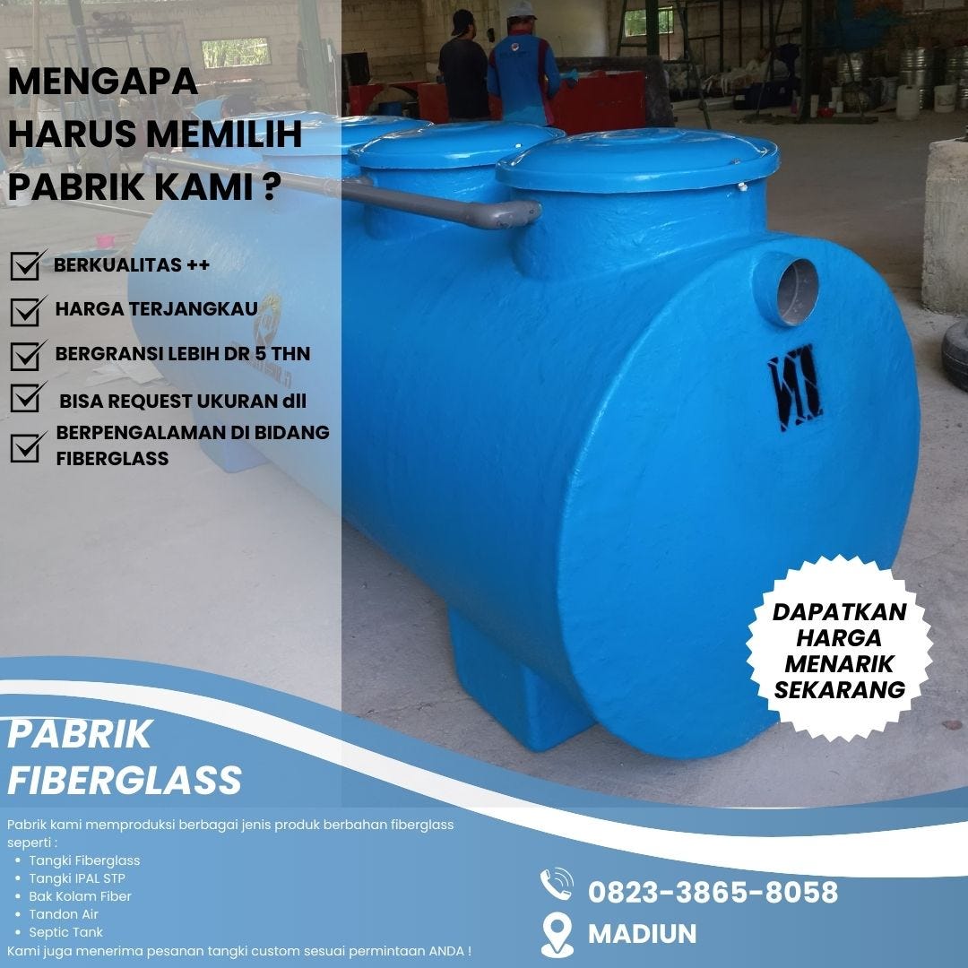 HP/WA : 0823–3865–8058, TERLARIS ! Solusi Limbah Domestik di Madiun jatim