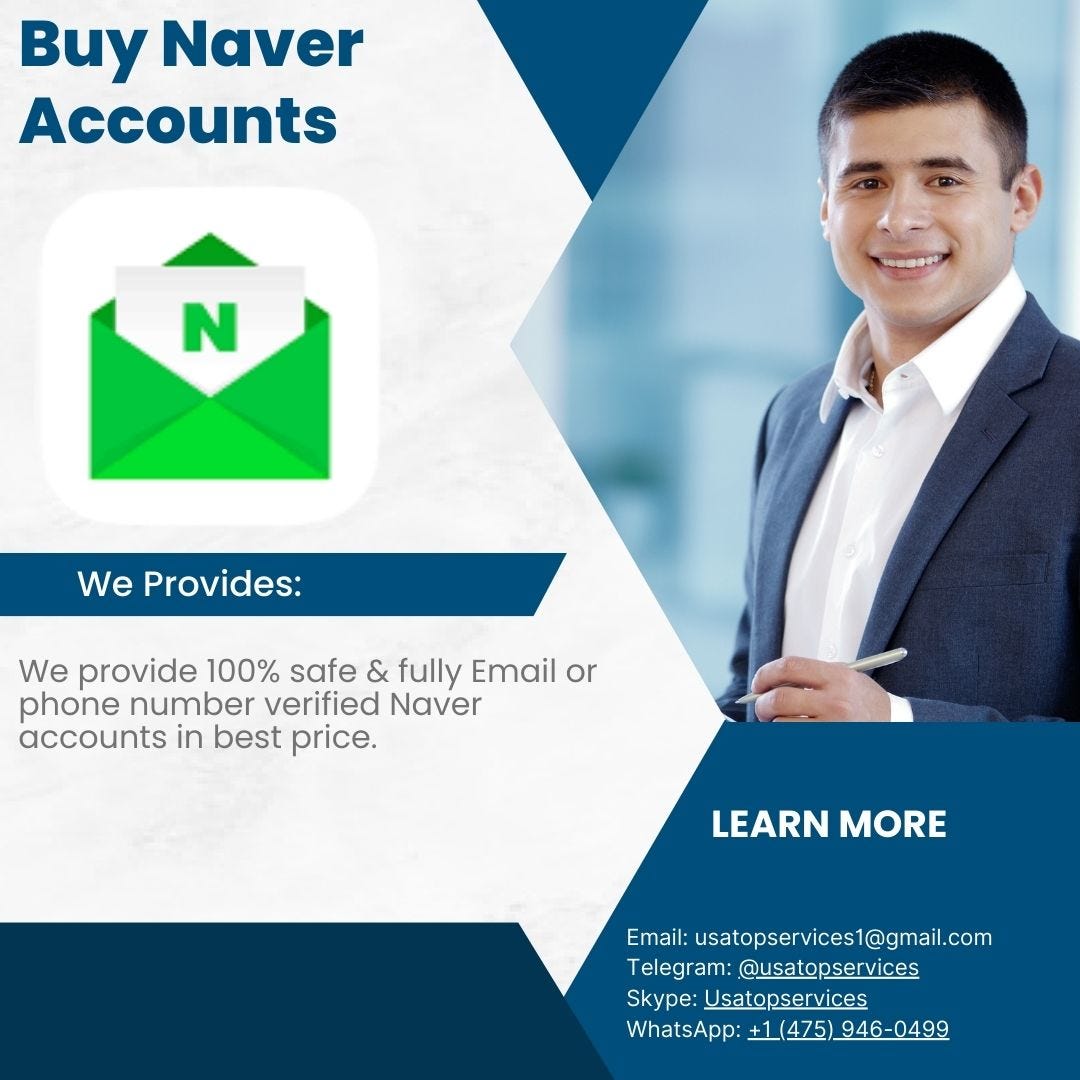 Buy Naver Accounts. Why You Should Consider Purchasing… | by ...