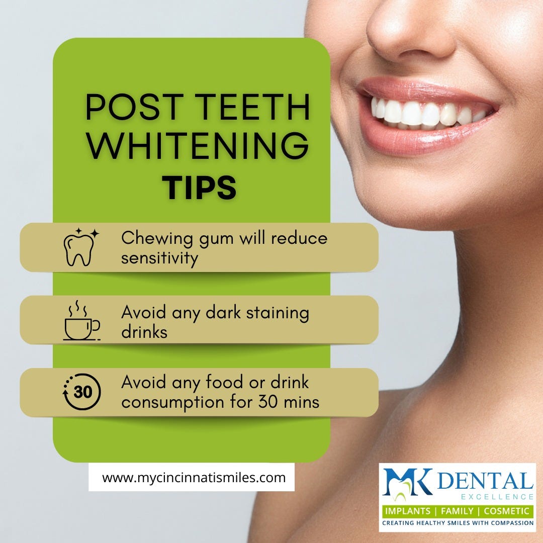 Prolong your teeth whitening results with these top 3 tips by MK