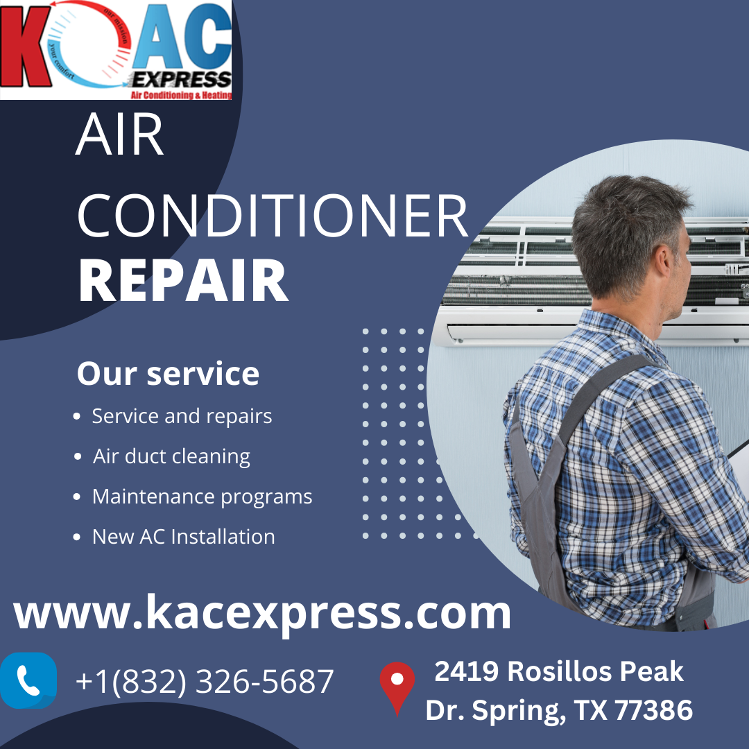 Efficient AC Repair in Spring TX: Stay Cool and Comfortable! | by  Kacexpress | Oct, 2023 | Medium