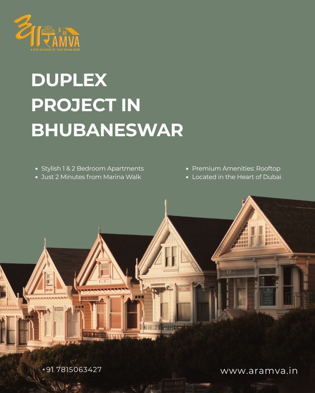 Duplex Project in Bhubaneswar: Explore Verified Listings with Aramva